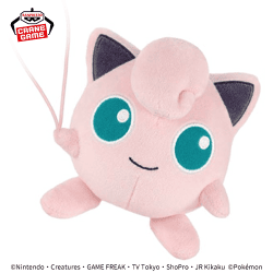 【プリン】ポケットモンスター ぐらぶらりんぬいぐるみ-プリン・イーブイ(メスのすがた)・ソーナンス-