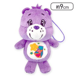 【パープル(ビックリ箱)】ケアベアぷちマスコット3