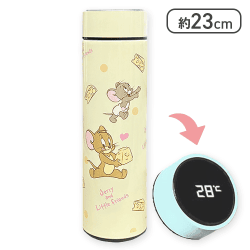 【クリーム】トム＆ジェリー 温度センサー付きステンレスボトル7