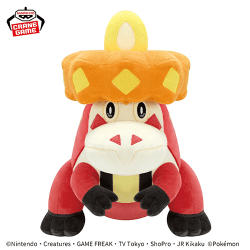 ポケットモンスター めちゃもふぐっとぬいぐるみ-アチゲータ-