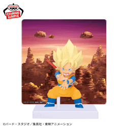 ドラゴンボールDAIMA 超サイヤ人孫悟空(ミニ)パネル付きフィギュア