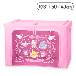 サンリオキャラクターズ ふんわりリボンエンジェル窓付き収納ボックス