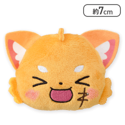 【単品配送不可】【ズズ(目閉じ)】赤見かるびの「お笑いかるび塾」　きゃらまる　マスコットバッジ