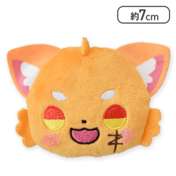 【単品配送不可】【ズズ(ノーマル)】赤見かるびの「お笑いかるび塾」　きゃらまる　マスコットバッジ