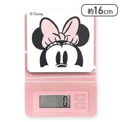 【ミニー】Valentineディズニーデジタルスケール