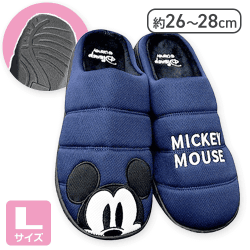 【ミッキーLサイズ】ディズニーwarmshoes２０２４