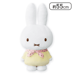 ミッフィー　GRAN+ぬいぐるみ　お花柄のスカーフ