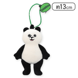 【パンダなパンパンくん】パンパンくんの日常 タグ付きマスコット1