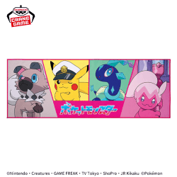 【集合(ピンク)】ポケットモンスター マイクロファイバータオルvol.2