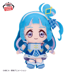 【キュアウインク】キミとアイドルプリキュア♪ コロっとまんまる プリフェイスぬいぐるみvol.1