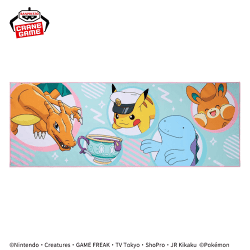 【集合(水色)】ポケットモンスター マイクロファイバータオルvol.2
