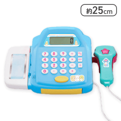 【ブルー】すみっコぐらし たぴおかコンビニ レジスターおもちゃ