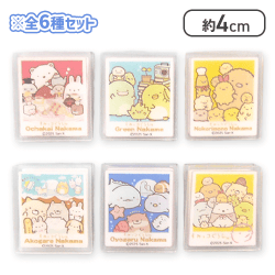 【6種セット】すみっコぐらし みんなあつまるんです ミニクリップ