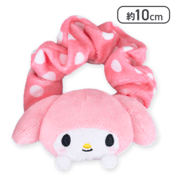 【マイメロディ(レッド)】マイメロディ・クロミ ぴょこきゅんドットシュシュ