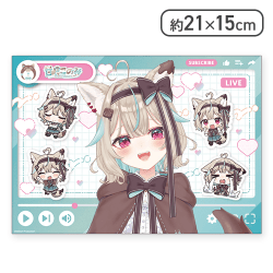 【単品配送不可】【甘狼このみ】ミリプロ　ビジュアルボード