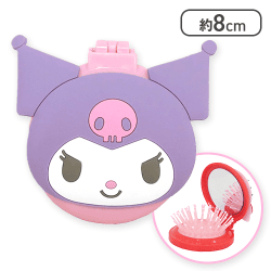 【クロミ(パープル)】サンリオキャラクターズ ミラー付きブラシ5