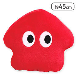【レッド】モブイカのぬいぐるみ45cm