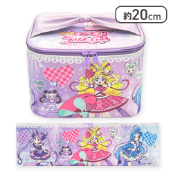 【パープル】キミとアイドルプリキュア リボンバニティバッグ