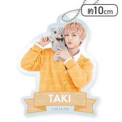 【TAKI】&TEAM アクリルキーチェーン〜Colorful〜