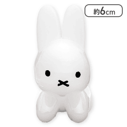 【ホワイト】ブルーナアニマル アクリルフィギュア うさぎ