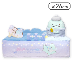 【パープル】すみっコぐらし きらきらな夜 ティッシュBOXカバー プレミアム