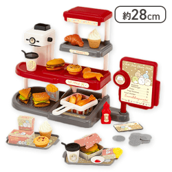 【レッド】すみっコぐらし プレミアムハンバーガー屋さんごっこおもちゃ
