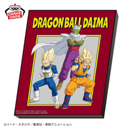 【孫悟空・ベジータ・ピッコロ】ドラゴンボールDAIMA ビジュアルアートプレートvol.2