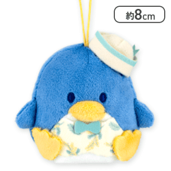 【タキシードサム】サンリオキャラクターズ ホワイトミモザ柄マスコット