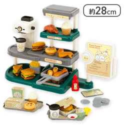 【グリーン】すみっコぐらし プレミアムハンバーガー屋さんごっこおもちゃ