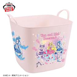 【ピンク】キミとアイドルプリキュア♪ ランドリーバスケット
