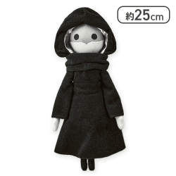 【ブラック(白)】ファイナルファンタジーXIV ぬいぐるみ 古代人形