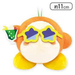 【ワドルディ(サングラス)】星のカービィおいしいおでかけminiぬいぐるみ