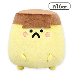 【プリンさん(切りすぎた)】お文具といっしょ いろいろな前髪ぬいぐるみ