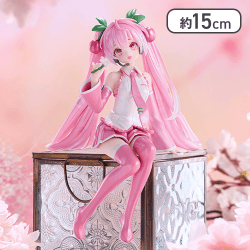 初音ミク ぬーどるストッパーフィギュアー桜ミク2024 パールカラーver.ー