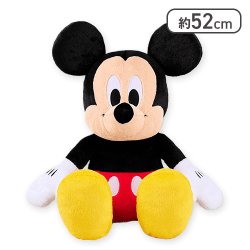 ミッキーマウス グランデぬいぐるみ おすわりVer.