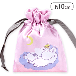 【ムーミン＆スノークのおじょうさん】ムーミン ミニきんちゃくポーチ