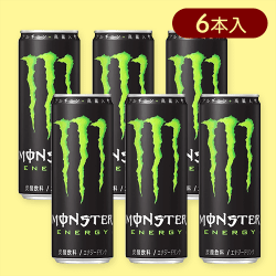 【6本入】モンスターエナジー 缶355ml※賞味期限:2027/02/28