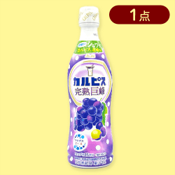 「カルピス 完熟巨峰」プラボトル470ml※賞味期限:2025/11/29