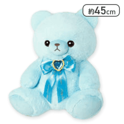 【アクアマリン(3月)】HBC Pastel Bear BIG 〜Double Ribbon〜 vol.1