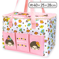 【ピンク】モンチッチ 保冷保温バッグ