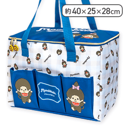 【ネイビー】モンチッチ 保冷保温バッグ