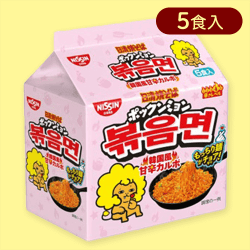 【ポックンミョン】日清5食パック※賞味期限:2025/11/24