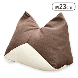 【ブラウン＆ベージュ】にゃんこクッション