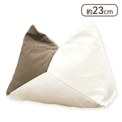 【ブラウン＆ホワイト】にゃんこクッション