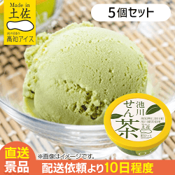 【5個入】池川せん茶アイス：直送