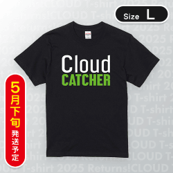 【ブラック/L】配達したくなるTシャツ　※5月下旬発送