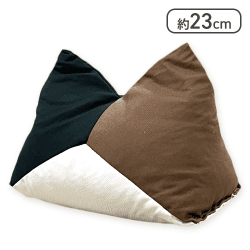 【ブラック＆ブラウン＆グレー】にゃんこクッション