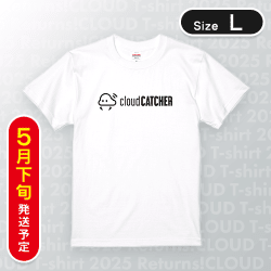 【ホワイト/L】Orijinal LogoTシャツ　※5月下旬発送