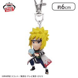 【波風ミナト】NARUTO-ナルト- 疾風伝 フィギュアキーホルダー〜うずまきナルト・波風ミナト〜