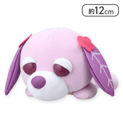 【ハナ】お茶犬 寝そべり ぬいぐるみ